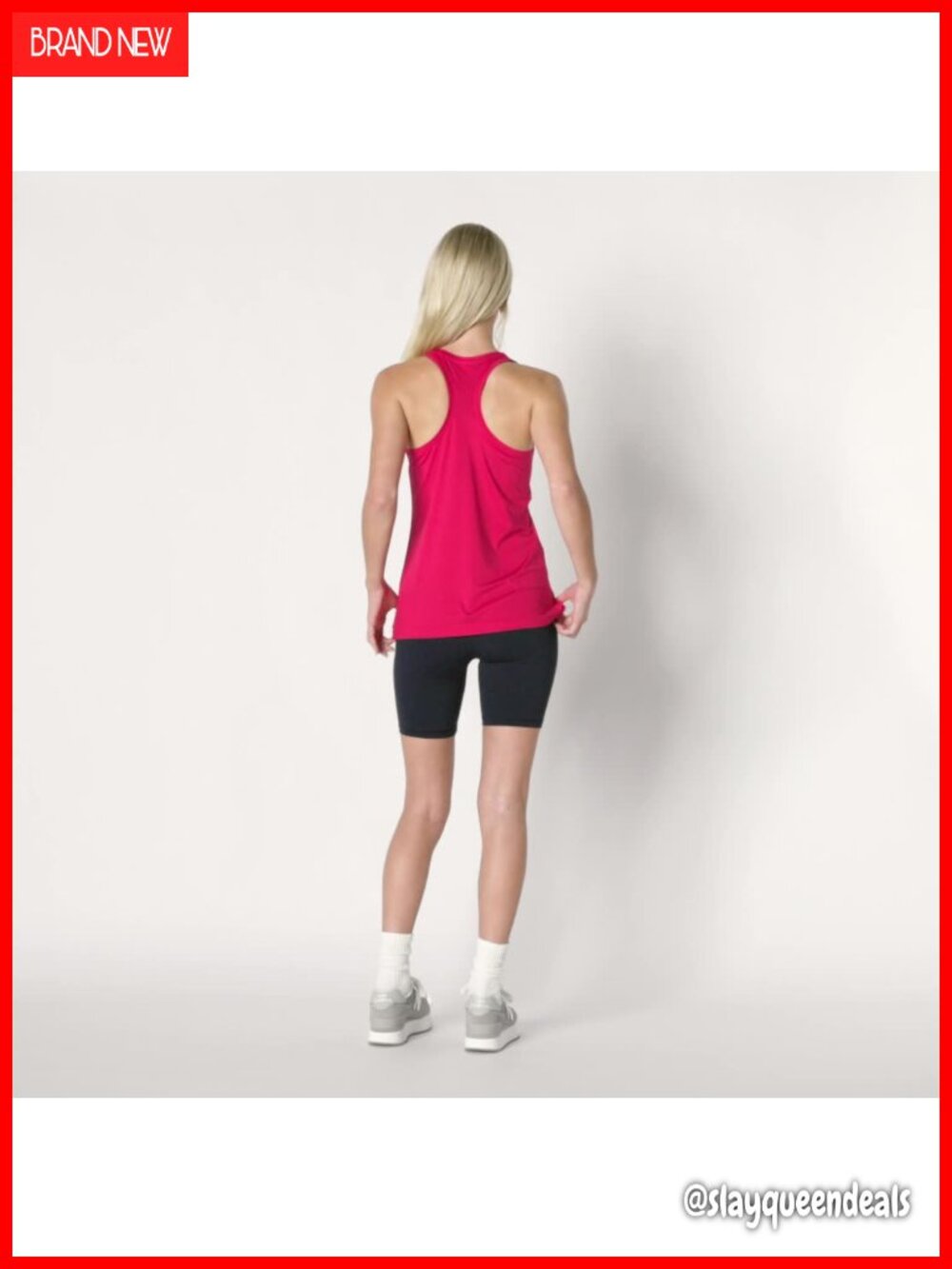 Women's Quick Dry Tech Stretch Racerback Tank Top Multipack - Picture 6 of 6